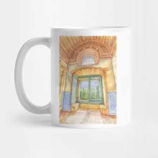 Janela do Convento de Cristo. Tomar. Mug